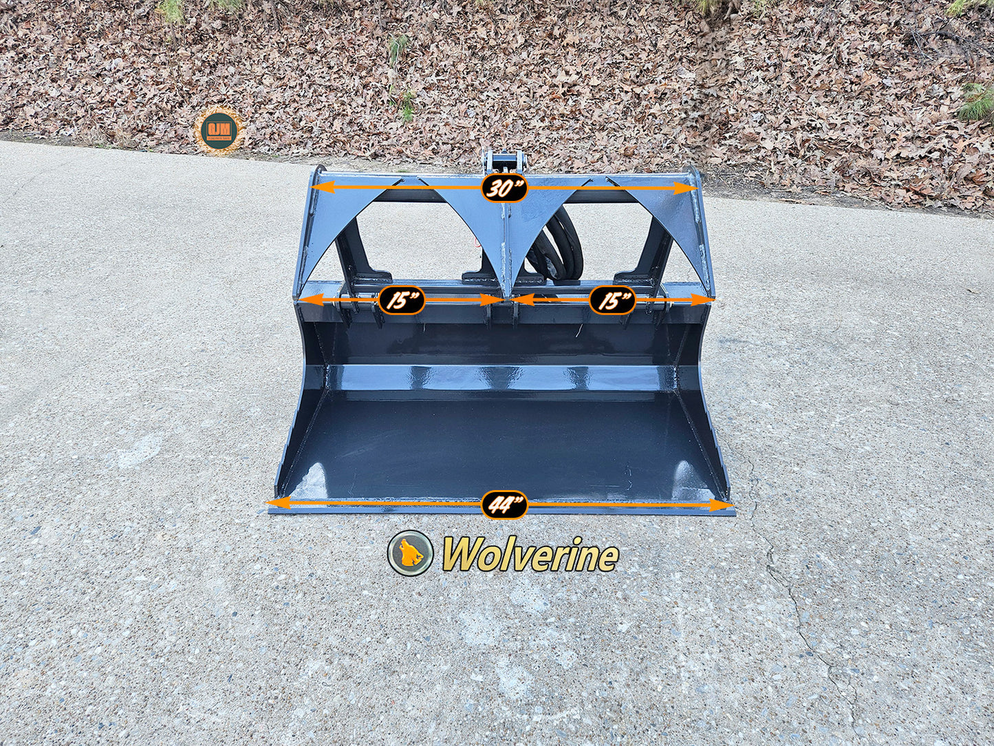 Wolverine MSG-11-44W Mini Skid Steer Stump Grapple