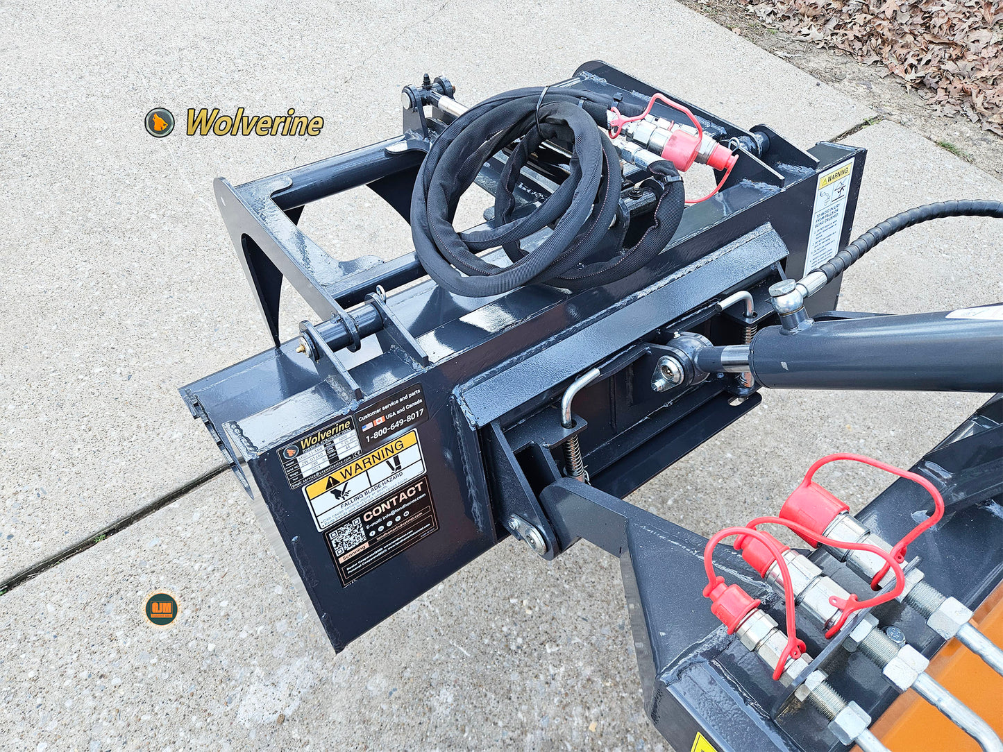 Wolverine MSG-11-44W Mini Skid Steer Stump Grapple